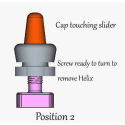 Helix removal tool for MB 146/149 pen