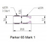 Parker 65 Mark 1 Connectors