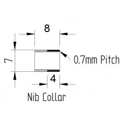 Pelikan compatible Nib Collar