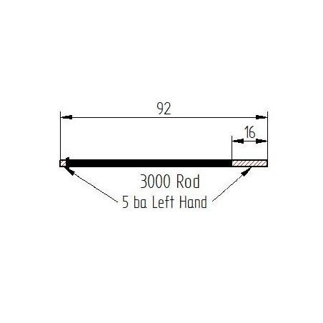 Onoto type 3000 model rod