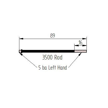 Onoto 3500 type rod 