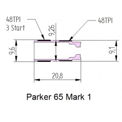 Ermäßigter Parker 65 Mark 1