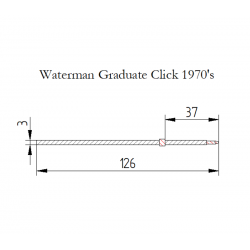 Waterman Graduate refill