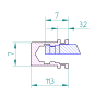 MB Later 146 /149 Compatible Seal (Mk2)